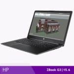لپ تاپ رندرینگ اچ پی HP ZBook 15 G3 پردازنده i7 6820HQ گرافیک 4GB