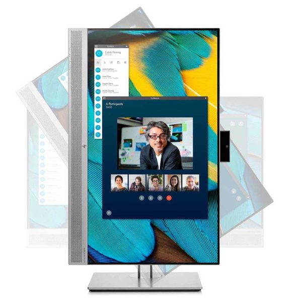 مانیتور استوک اچ پی مدل EliteDisplay E243M (24 اینچ اسپیکر دار)