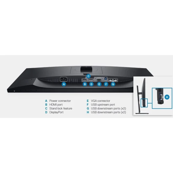 مانیتور استوک دل مدل Dell P2219H (22 اینچ)
